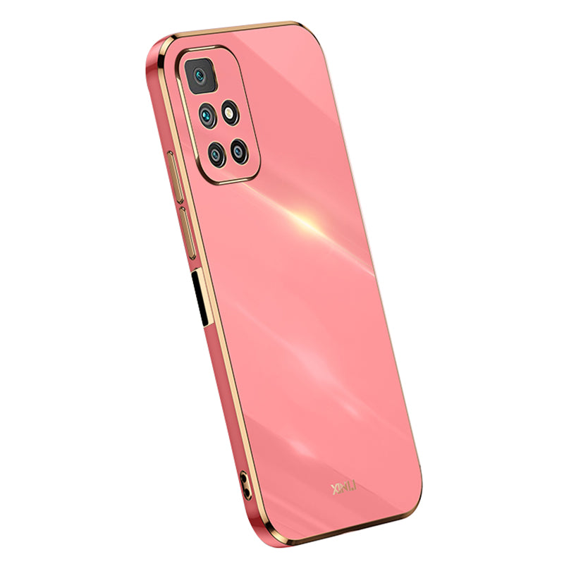 XINLI For Xiaomi Redmi 10 4G (2021) Redmi 10 2022 4G Redmi 10 Prime Redmi Note 11 4G (MediaTek) Phone Case with Electroplating Edge XINLI For Xiaomi Redmi 10 4G (2021) Redmi 10 2022 4G Redmi 10 Prime Redmi Note 11 4G (MediaTek) Phone Case with Electroplating Edge